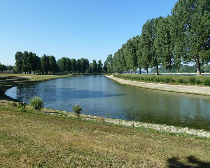 Rheinstrandbad Rappenwort Becker