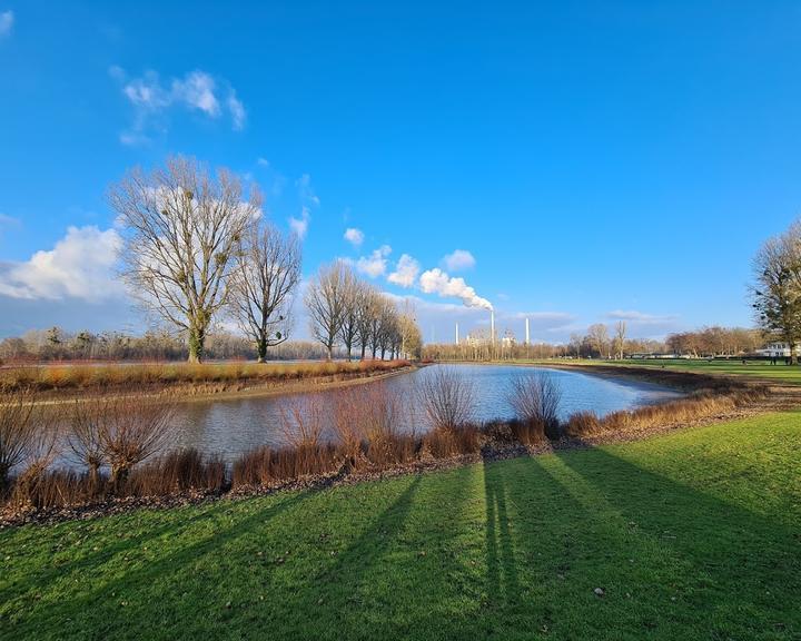 Rheinstrandbad Rappenwort Becker